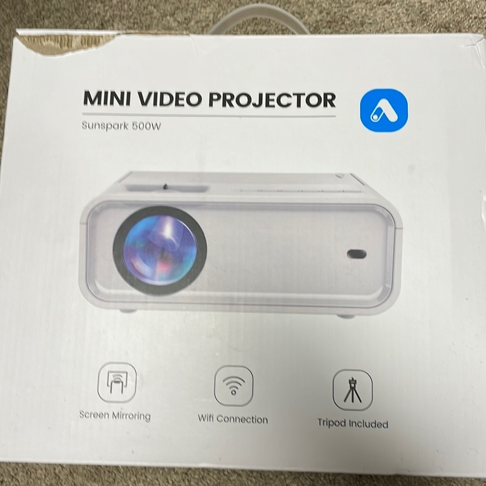 Video projector Sunspark, 500 W mini video projector
